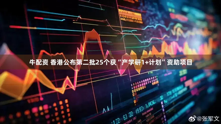 牛配资 香港公布第二批25个获“产学研1+计划”资助项目