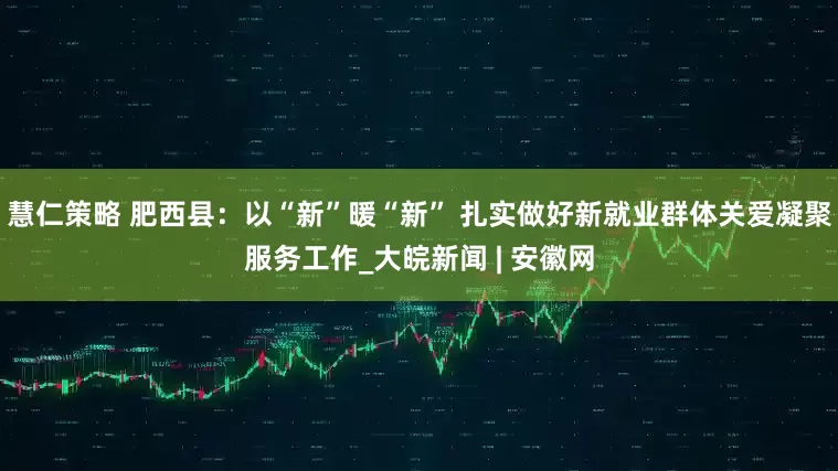 慧仁策略 肥西县：以“新”暖“新” 扎实做好新就业群体关爱凝聚服务工作_大皖新闻 | 安徽网